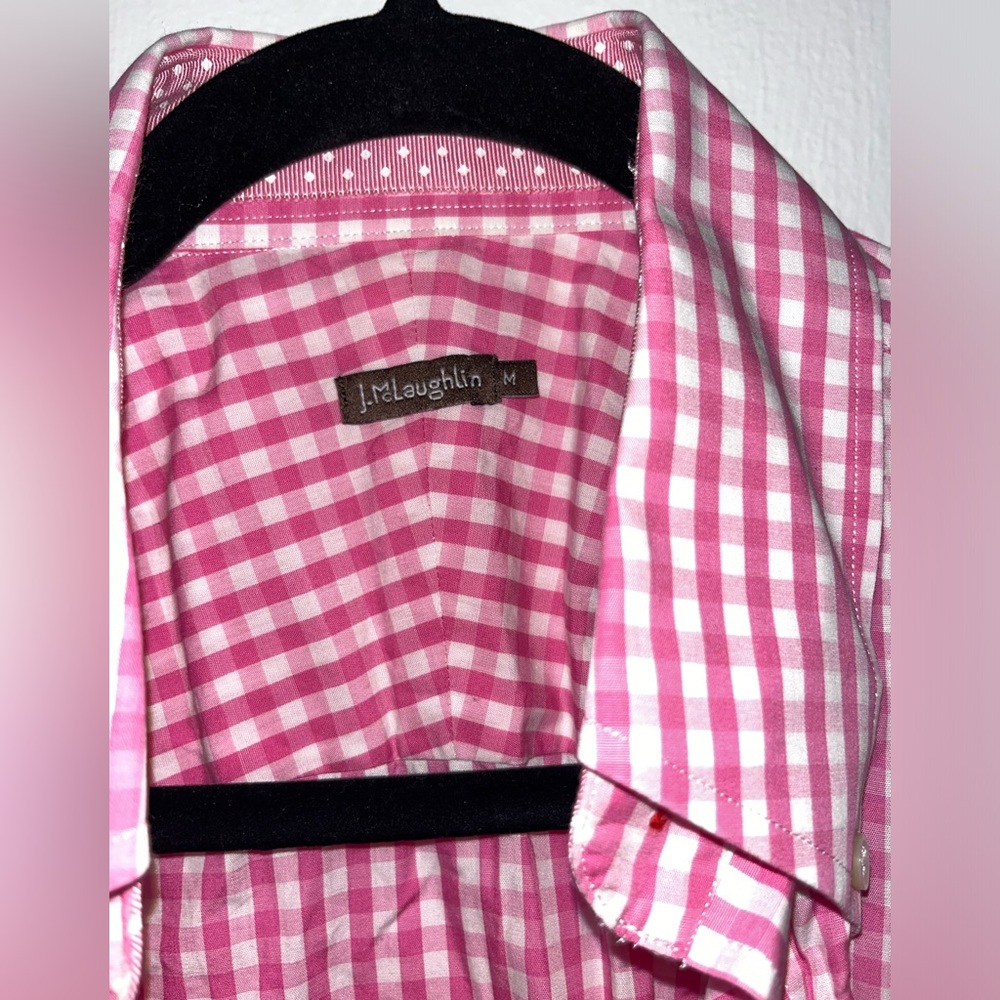 Men's large J. McLaughlin button down shirt